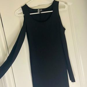 Black Long Sleeve Cut Out Dress 🖤